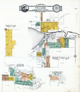 Shueyville, Monticello, Juda, Clarno Station - Villages, Green County 1931